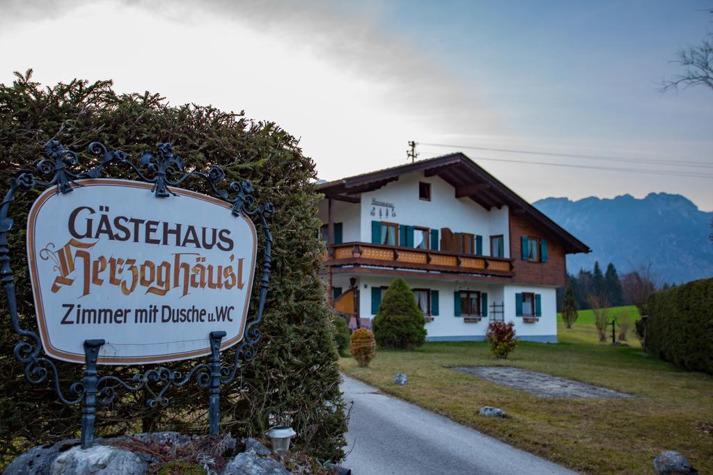 Pension Herzoghaeusel Bischofswiesen Dış mekan fotoğraf